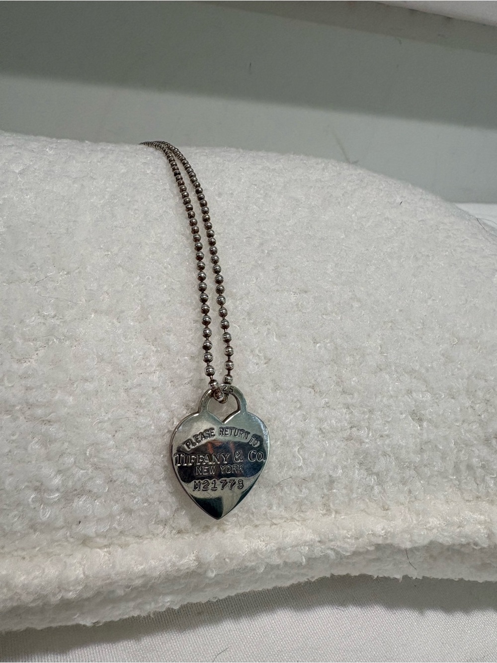 Authentic Tiffany & Co. Return to Tiffany Heart Necklace silver with certificate - Picture 3 of 10